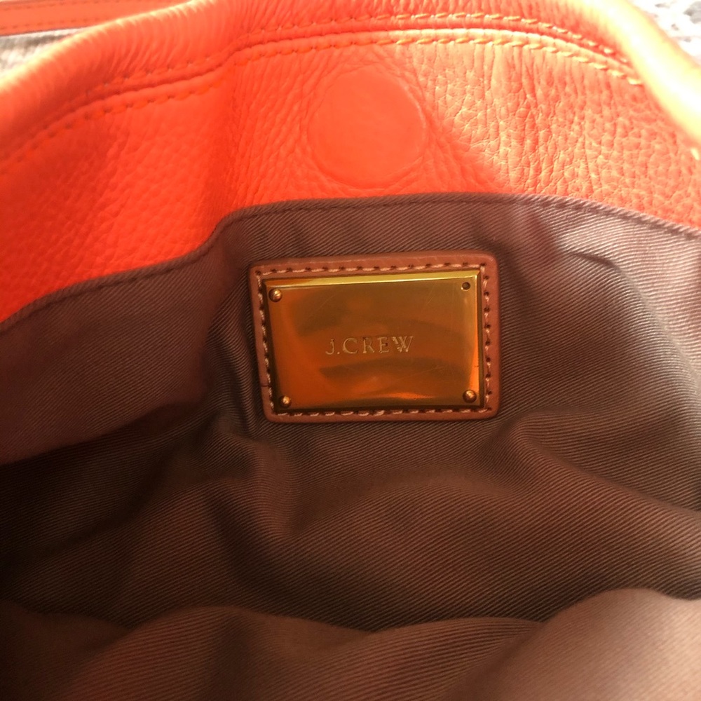 J.Crew Convertible Clutch in Bright Pink Orange - Picture 4 of 7